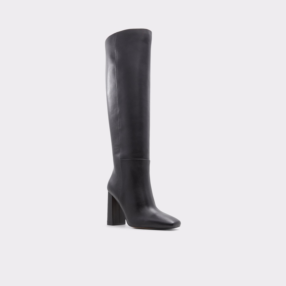 Never wears- Aldo Mingeon Leather Knee-High Boots – Classic & Chic - Picture 3 of 6